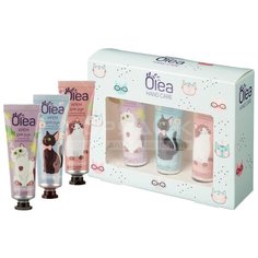 Подарочный набор Olea Hand Care (крема для рук Комплексный 30 мл + Питательный 30 мл + Увлажняющий 30 мл)