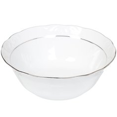 Салатник керамический, 1000 мл, Надежда Платиновый 8С1131Ф34 Добрушский фарфоровый завод