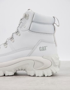 Светло-серые ботинки на толстой подошве CAT Trespass-Серый Caterpillar