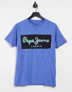 Футболка Pepe Jeans Poplar-Голубой