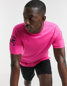 Розовая футболка Reebok Training-Розовый цвет