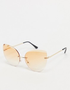 Золотистые солнцезащитные очки AJ Morgan-Золотистый