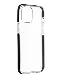 Чехол Gurdini для APPLE iPhone 12 Pro Max Crystall Ice Silicone Black 913030