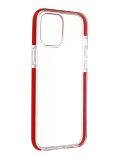 Чехол Gurdini для APPLE iPhone 12 Pro Max Crystall Ice Silicone Red 913032