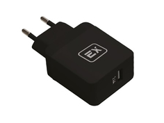 Зарядное устройство Exployd Sonder 1xUSB 2.4A QC3.0 Black EX-Z-434