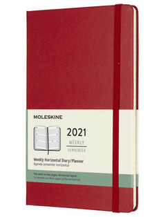 Ежедневник Moleskine Classic Wlly Large 130х210mm 72 листа Red DHF212WH3