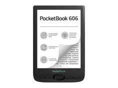 Электронная книга PocketBook 606 Black PB606-E-RU Выгодный набор + серт. 200Р!!!