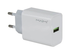 Зарядное устройство Maimi C52 Quick Charge 3.0 1xUSB 22.5W White