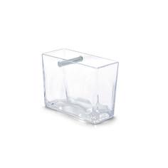 Стакан для ванной Primanova Biga прозрачный 12х6х9 см