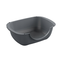 Туалет для кошек Rotho Bella чёрный 56х39х19 см