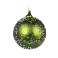 Шар новогодний Shishi ny темно-зеленый 10 см