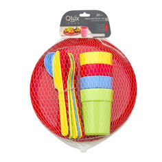 Набор посуды Qlux Party 20 предметов