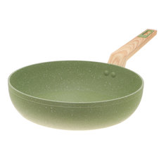 Сковорода глубокая Kitchen star Olive stone 28 см