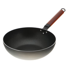 Сковорода-вок с деревянной ручкой Kitchenstar Hot fire 28 см