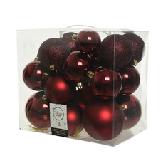 Набор шариков на елку Kaemingk микс 26 шт