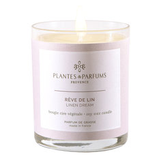 Ароматическая свеча Plantes et Parfums Нежность льна 180 г