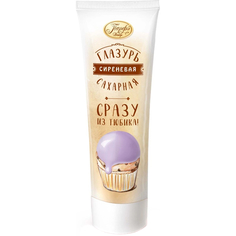 Сахарная помадка Домашняя кухня сиреневая 120 г