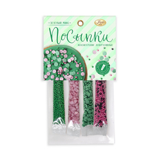 Набор посыпок Домашняя кухня Зеленый микс 20 г