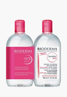 Набор для ухода за лицом Bioderma Мицеллярная вода Sensibio H2O