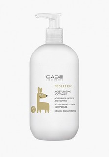 Молочко для тела Babe Laboratorios детское увлажняющее, 500 мл