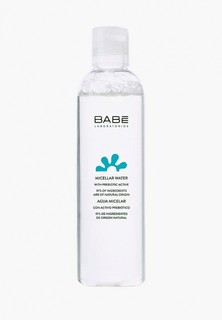 Мицеллярная вода Babe Laboratorios для чувствительной кожи лица и глаз с пребиотиком, 400 мл