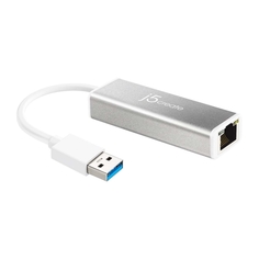 Разветвитель для компьютера j5create USB Type-A 3.0 - Gigabit Ethernet (JUE130)