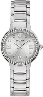 Японские наручные женские часы Bulova 96L280. Коллекция Crystal Ladies