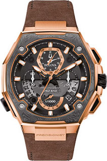 Японские наручные мужские часы Bulova 98B356. Коллекция Precisionist