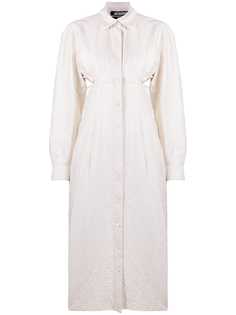 Jacquemus платье-рубашка с вырезами