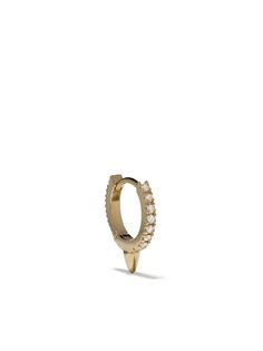 Feidt Paris серьга-кольцо Pointe из желтого золота с бриллиантами