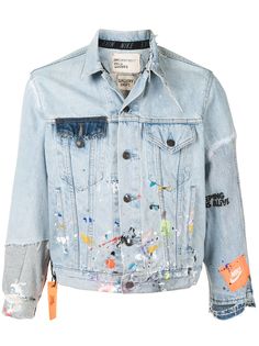 GALLERY DEPT. джинсовая куртка из коллаборации с Nike