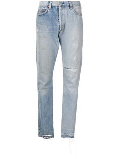 GALLERY DEPT. джинсы с прорезями