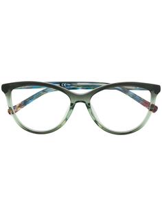 MISSONI EYEWEAR очки в оправе кошачий глаз