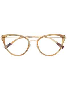 MISSONI EYEWEAR очки в оправе кошачий глаз