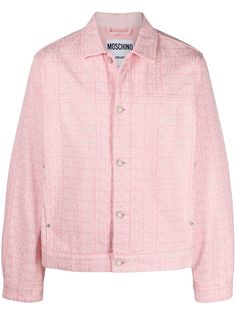 Moschino джинсовая куртка с логотипом из коллаборации с Palace