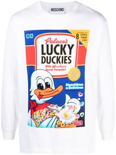 Moschino футболка Lucky Duckies из коллаборации с Palace