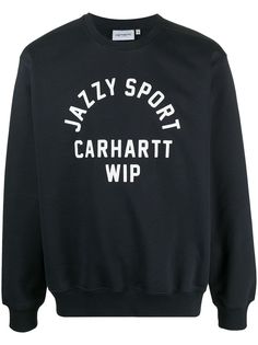 Carhartt WIP футболка с надписью и круглым вырезом