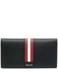 Bally бумажник с контрастными полосками