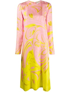 Emilio Pucci платье миди Dinamica с эффектом деграде