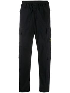 Stone Island брюки карго с нашивкой-логотипом