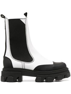 GANNI высокие ботинки челси