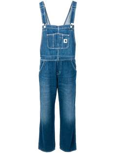 Carhartt WIP джинсовый комбинезон с прямыми штанинами