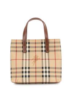 Burberry Pre-Owned сумка-тоут в клетку House Check