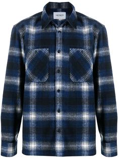 Carhartt WIP клетчатая рубашка с длинными рукавами