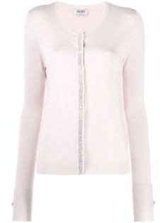 LIU JO кардиган со стразами