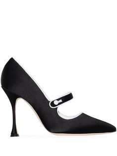 Manolo Blahnik туфли Camparicaro 105 из коллаборации с Browns 50