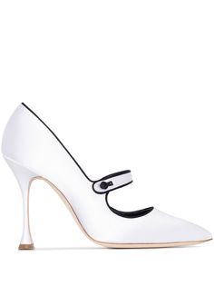Manolo Blahnik туфли Camparicaro 105 из коллаборации с Browns 50