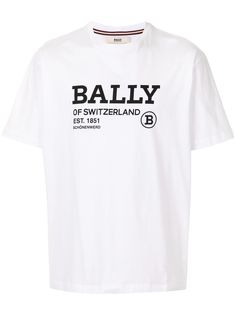 Bally футболка с короткими рукавами и логотипом