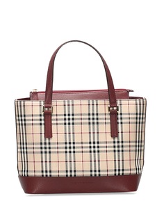 Burberry Pre-Owned сумка Horseferry Check