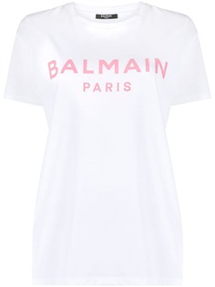 Balmain футболка с логотипом
